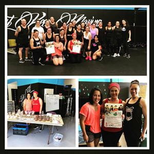 Fort Knox's fundraising Zumba class